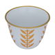 Al Saif Gallery Porcelain Arabic Coffee Cups Set, 12 Pieces, 90 ml, Golden Pattern - White product image 2