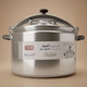 Alsaif Plus Aluminum Pressure Cooker, 75 Liters - Silver product image 1