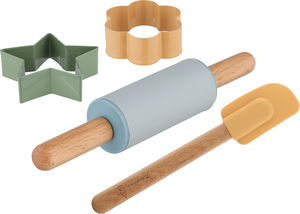 طقم اداوت تزين السيف غاليري، 4 قطع - خشبي product image