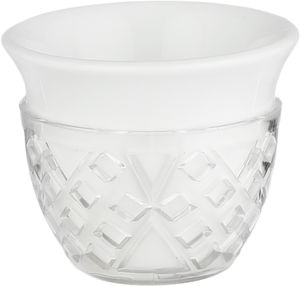 طقم فناجين قهوة مارية بورسلان سيف بلص، 12 قطع - ابيض شفاف product image 2