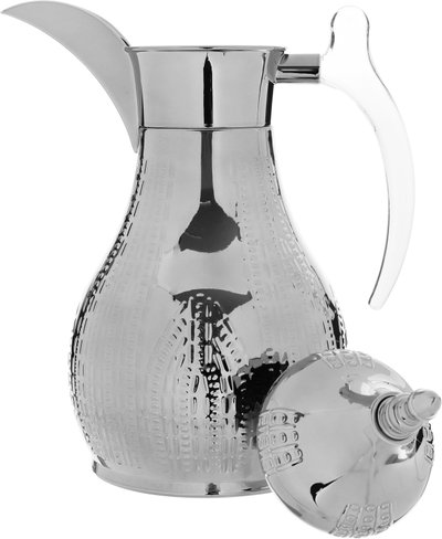 Al Saif Gallery Haila Thermos, 1 liter, steel inner container, steel outer shell - silver product image 5