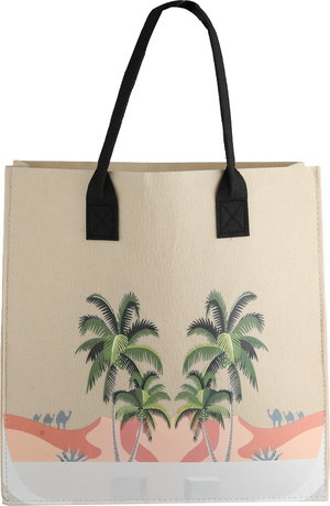 شنطة ترامس بوليسترالسيف غاليري، 32x33 سم، رسمة نخل - متعدد الألوان product image