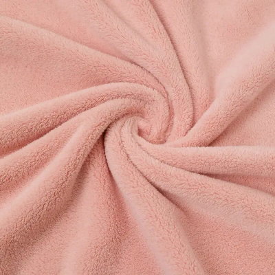 منشفة للرضيع كورال فليس ريفي، 100×100 سم - بينك product image 2