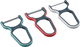 Excellent Houseware 3-Piece Plastic Steel Vegetable Peeler Set - Color product image 1