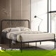 سرير حديد، 35×180×200 سم - أبيض product image 2