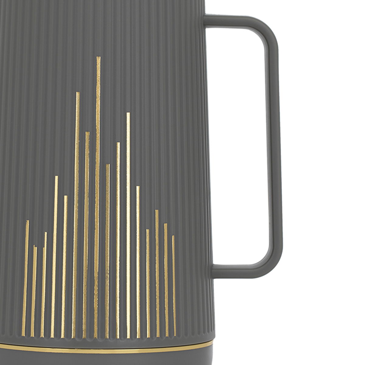 Glory Harmony Glass Thermos, 1 liter, plastic outer shell - dark grey product image 2