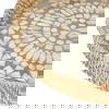 Tofaria Al Saif Gallery Wicker Toufia, Round - Gray product image 4