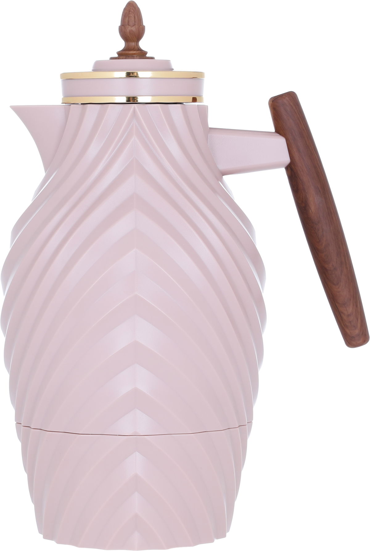 Everest Noora Thermos, 1 liter, thermal glass inner shell, plastic outer shell - pink product image 1