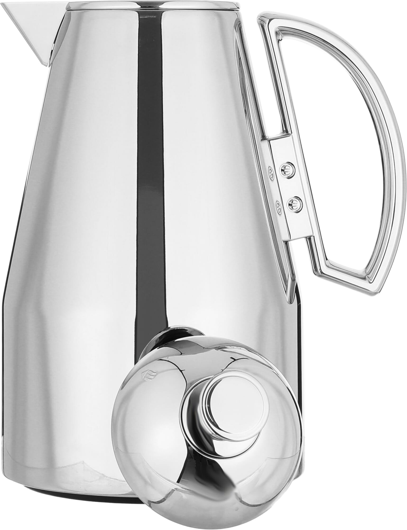 Al Saif Gallery Ruwaida Steel Thermos Set, 2 Pieces, 1 Liter - Silver product image 4