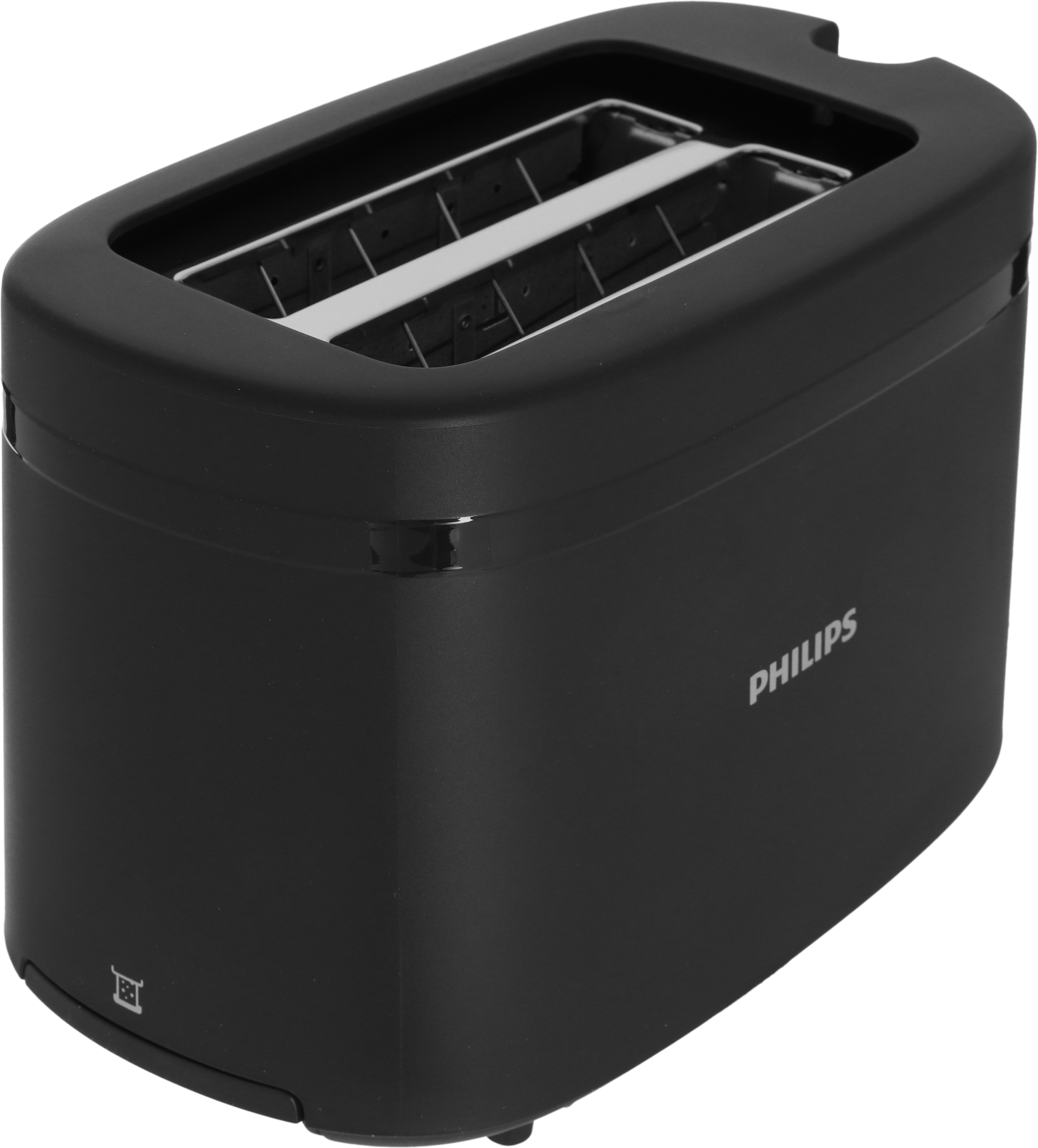 Philips Hd2510/90 Toaster, 650 Watt, 2 Slice - Black product image 2