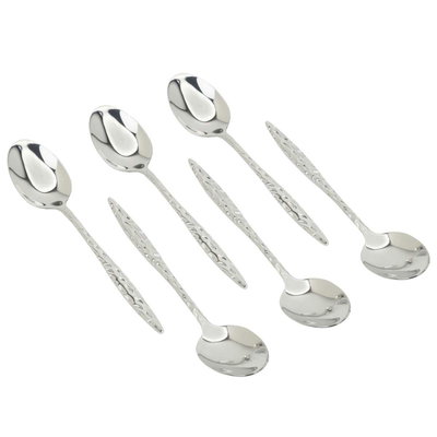 طقم ادوات مائدة استيل السيف غاليري، 30 قطعة، منقوش - فضي product image 3