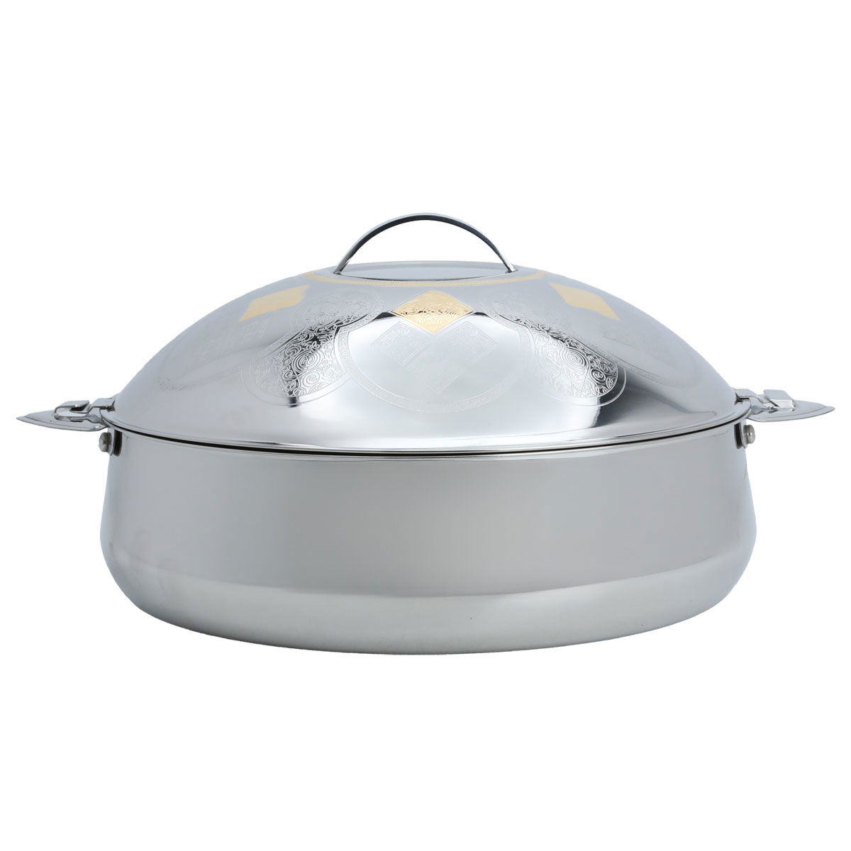 Steel Lama Al Saif Gallery Food Container, 4000 ml - Silver product image