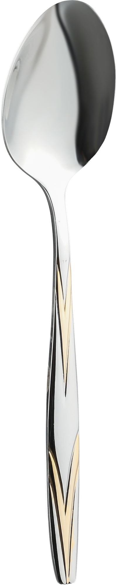 طقم أدوات ملاعق طعام ستانلس استيل السيف غاليري، 24 قطع - فضي ذهبي product image 4