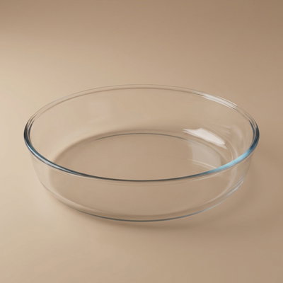 صينية فرن زجاج بيركس، 2.1 لتر، 26 سم - شفاف product image 1