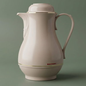 Rotpont thermos, 1 liter, glass inner container, plastic outer shell - light pink product image