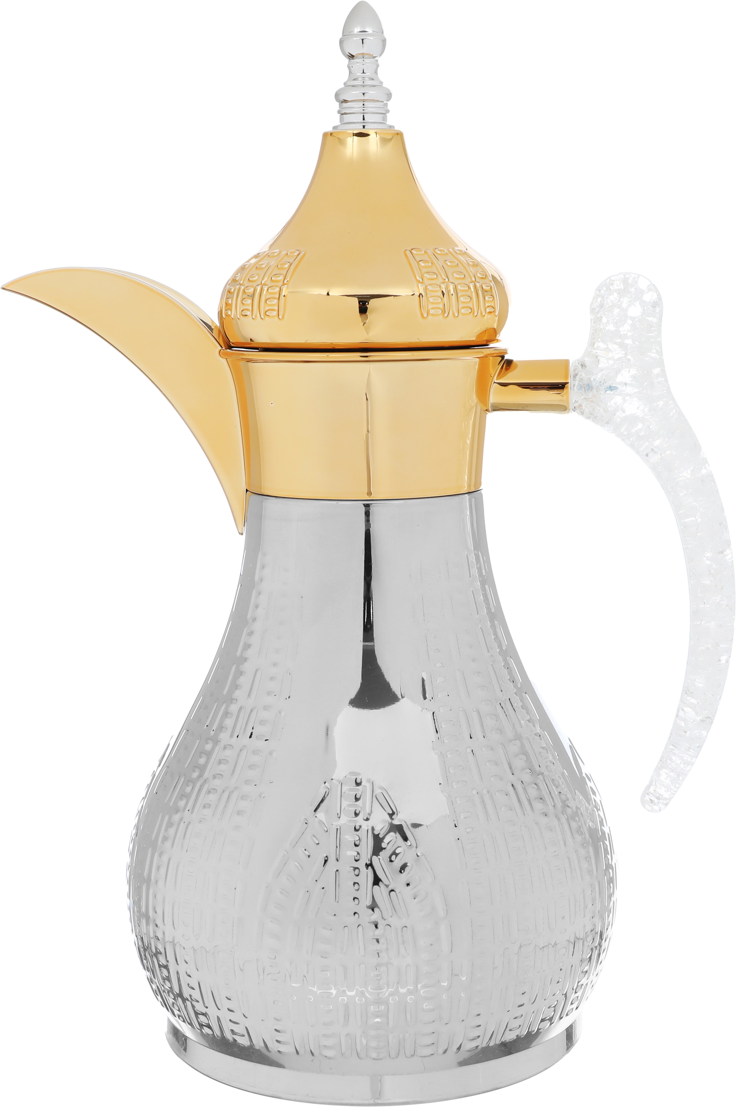 Al Saif Gallery Haila Thermos, 1.2 liters, steel inner case, steel outer case - silver product image