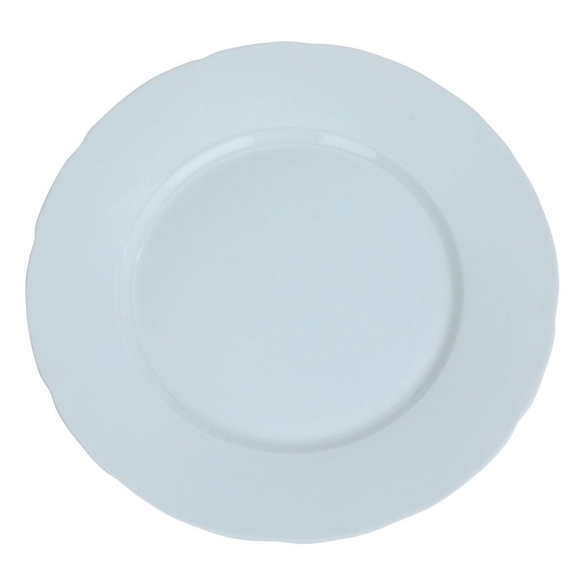 Al Saif Gallery porcelain plate, 8 inches, flat round - white product image 2