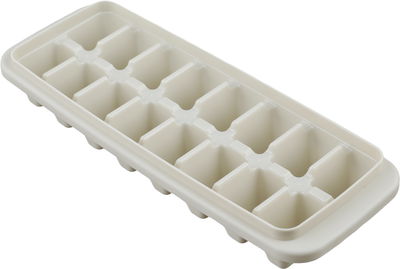 علبة مكعبات ثلج بلاستيك السيف غاليري، بغطاء، 30x11x4.5 سم - اوف وايت product image 3