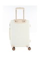 طقم شنط سفر ABS ليمرا، 5 مقاسات، 4 عجلات، زاويه 360 درجة، LMA-1464 - بيج ذهبي product image 4