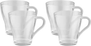 طقم اكواب شاي زجاج اكسلانت هاوس وير، 3 قطع، 300 مل - شفاف product image