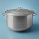 قدر استيل هاشفير، 45 لتر، 30 سم - فضي product image 1
