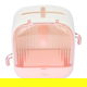 صندوق تخزين مناشف الوجه بلاستيك السيف غاليري، 26x15x24 سم - وردي product image 2