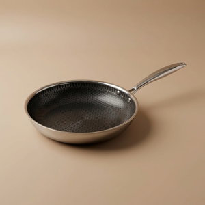 Mr Cook Titan Stainless Steel Aluminum Frying Pan , 24Cm - Silver product image