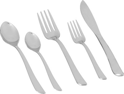 طقم ملاعق استيل السيف غاليري، 36 قطعة - فضي product image 1