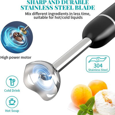 خلاط يدوي ويننج ستار، 400 واط، سرعتان، 2×1، ST-5553 - اسود product image 6