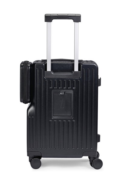 شنطة سفر بولي كربونات ليمرا، 20 بوصة، 4 عجلات، BT-56 - أسود product image 4