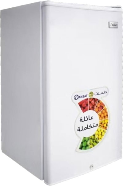 Dansat DNFS140R20 Defrost Refrigerator, 86 Liters, 2.9 Cubic Feet - White product image 1