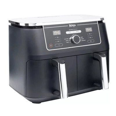 Ninja AF400ME Double Air Fryer, 2470W, 9.5L - Black product image 3