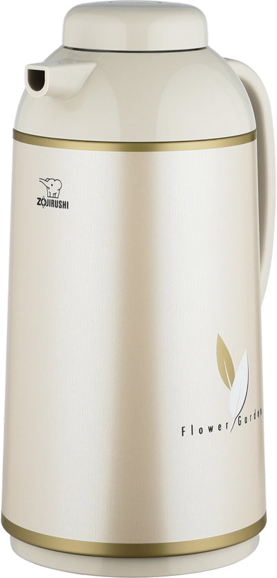 Abu Feel Japanese Stainless Steel Zogrishi Thermos, 1 Liter, Glass Inner Container, Push Button - Beige product image 4