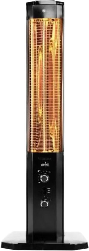 دفاية كهربائية كومتل، 2300 واط، 2 شمعة، MH/2300 - أسود product image