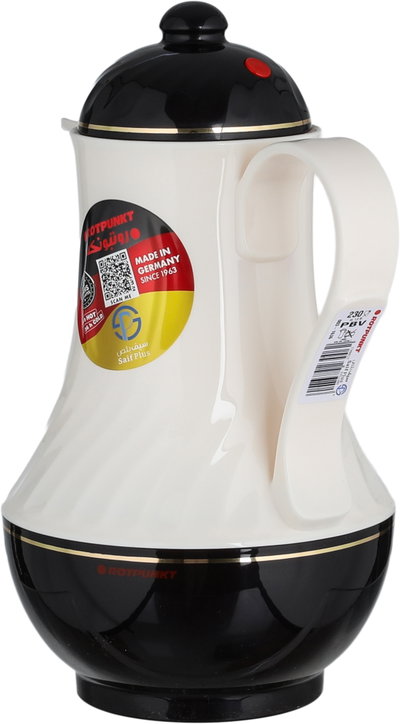 Rotpont 230 Thermos, 1 Liter, Glass Inner Container, Plastic Outer Body - Creamy Burgundy product image 3