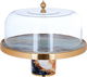 Al Saif Gallery Glass Serving Stand (Amp), 30.5X30.5X24.3 Cm, Cover - Multi Color product image 2