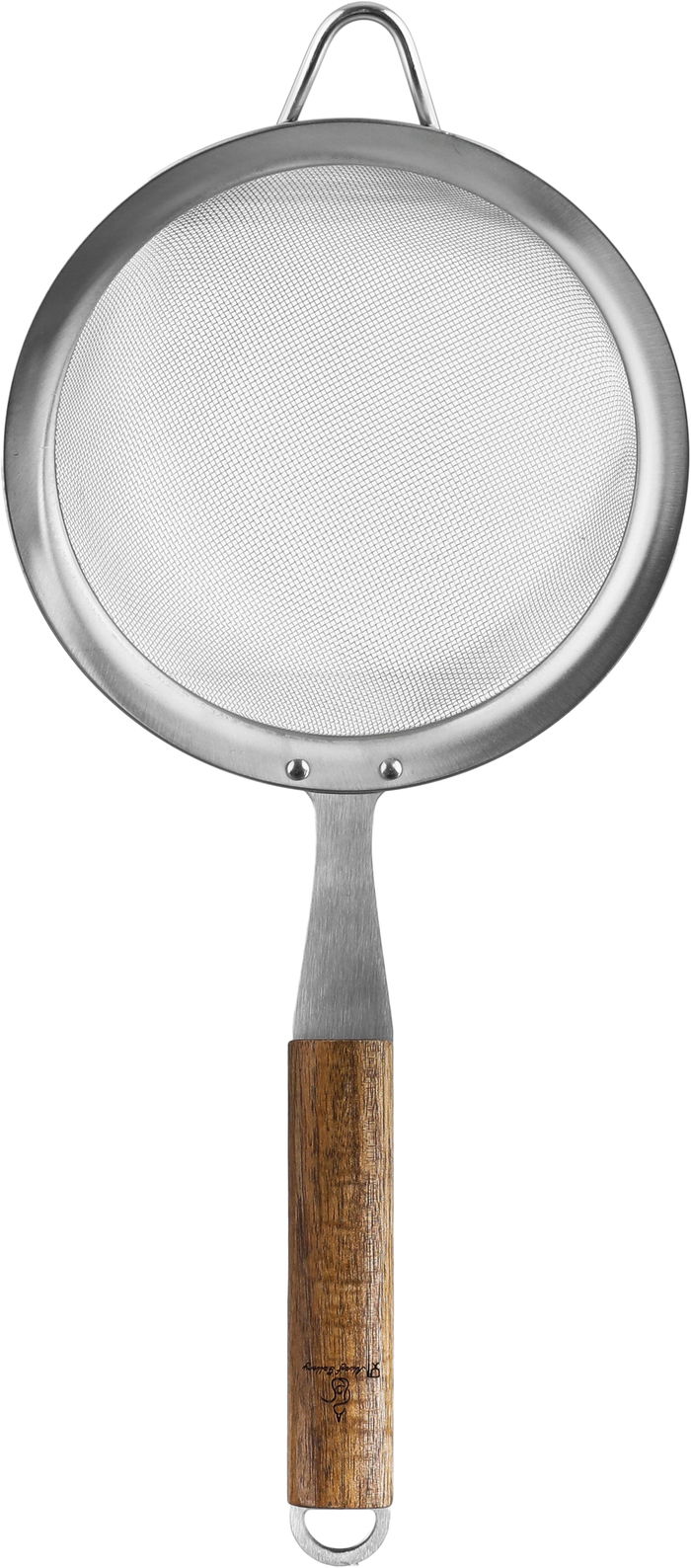 مصفاة استيل استيل السيف غاليري، 39×21 سم، يد خشب - فضي product image 1
