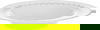 طقم سفرة بورسلان السيف غاليري، 24 قطعة، نقش هرم - ابيض رمادي product image 3