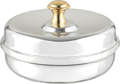 طقم تمرية ستانلس استيل السيف غاليري، 34x15x1.4 سم، 4 قطع، طوفرية، صحن نواة - فضي ذهبي product image 4