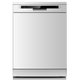 Midea Wqp125201Cw Dishwasher, 11 Liters, 7 Programs, Water Consumption - Silver product image 1