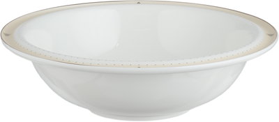 طقم تقديم سفرة بورسلان السيف غاليري، 166 قطعة، نقش ذهبي - أبيض بيج product image 21