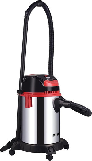 مكنسة كهربائية نيكاي، 1400 واط، 30 لتر، NVC33WD - اسود فضي product image