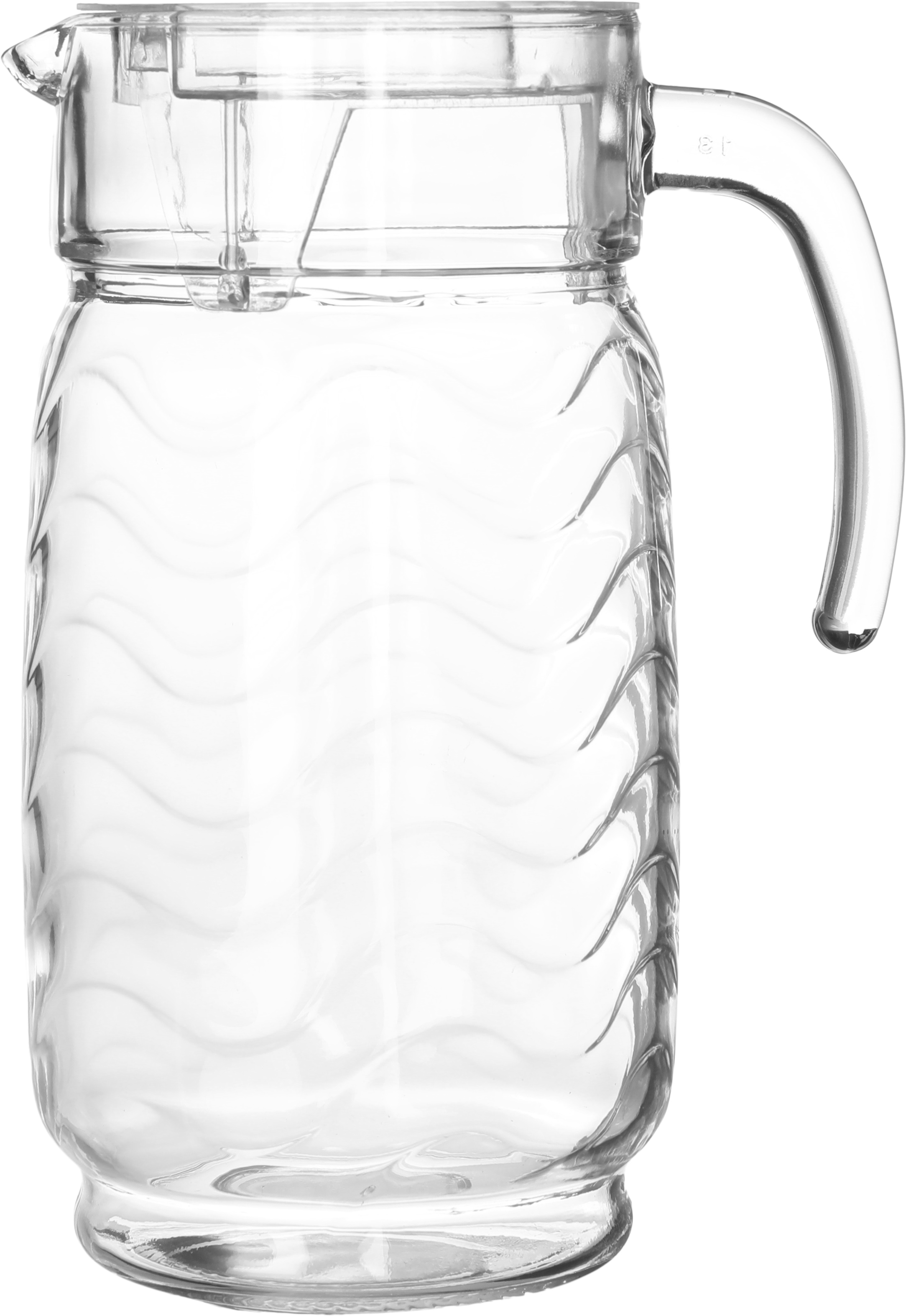 Geek Al Saif Gallery Glass, 1800 ml, Lid - Clear product image