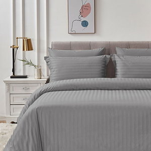 طقم لحاف نداف قطن، 240x260 سم، نفرين، 7 قطع - رصاصي product image 2