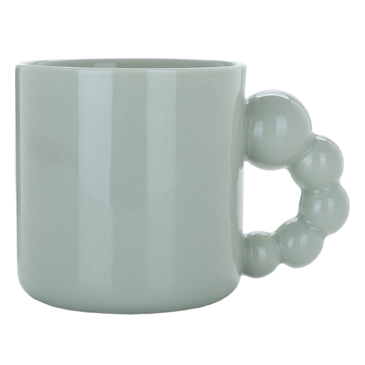 Al Saif Gallery porcelain mug, 400 ml, ball handle - green product image