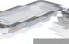 Al Saif Gallery Plastic Food Container with Lid, 1 Liter, 20x14x6 cm, Rectangle - Gray product image 2