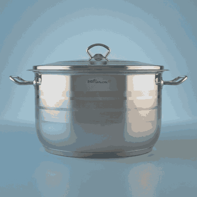 Safinox Stainless Steel Pot, 34 x 22 cm - Silver product image 3