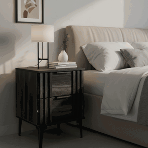 كومدينه خشب ام دي اف، 50×50×47.11 سم، 2 درج - اسود product image