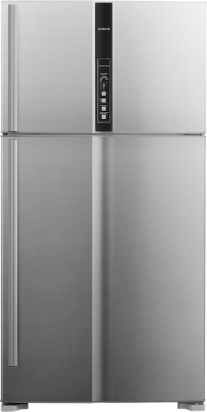 ثلاجة فريزر علوي هيتاشي، 21.2 قدم، 600 لتر، انفرتر، R-V805PS1KV-1BSL - فضي product image