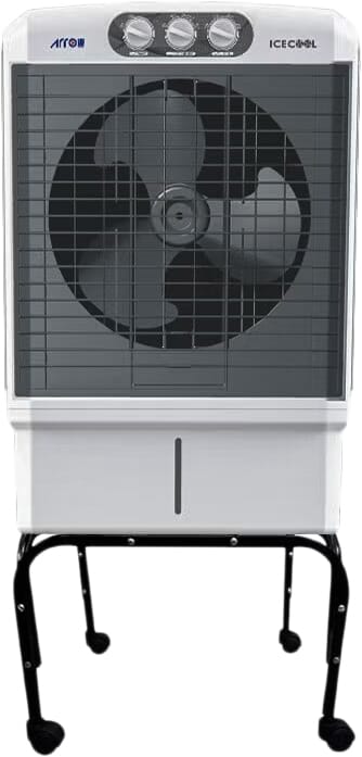 مكيف صحراوي بعربة ارو، 175 واط، 60 لتر، RO-60CLV - ابيض product image 1